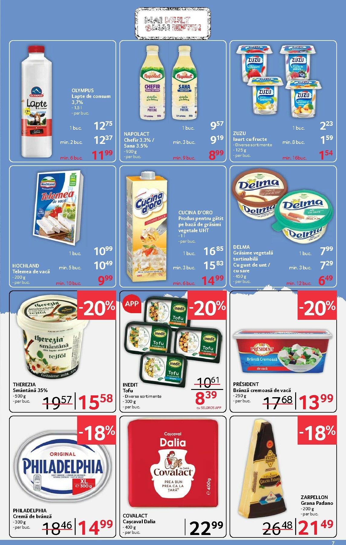 selgros - Catalog Selgros - Food online – oferte valabile din 20.02.2026 - page: 7