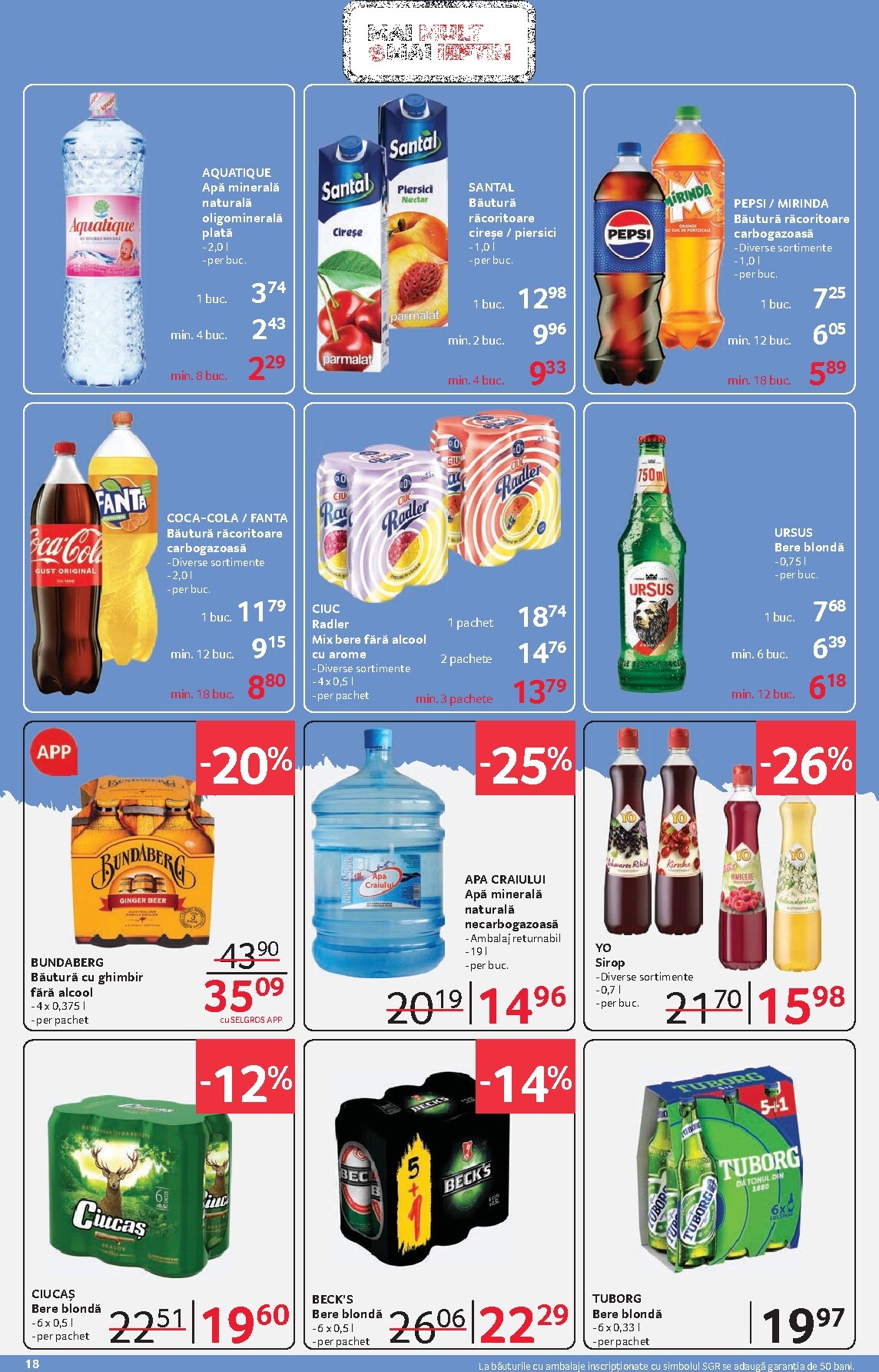 selgros - Catalog Selgros - Food online – oferte valabile din 06.03.2026 - page: 18