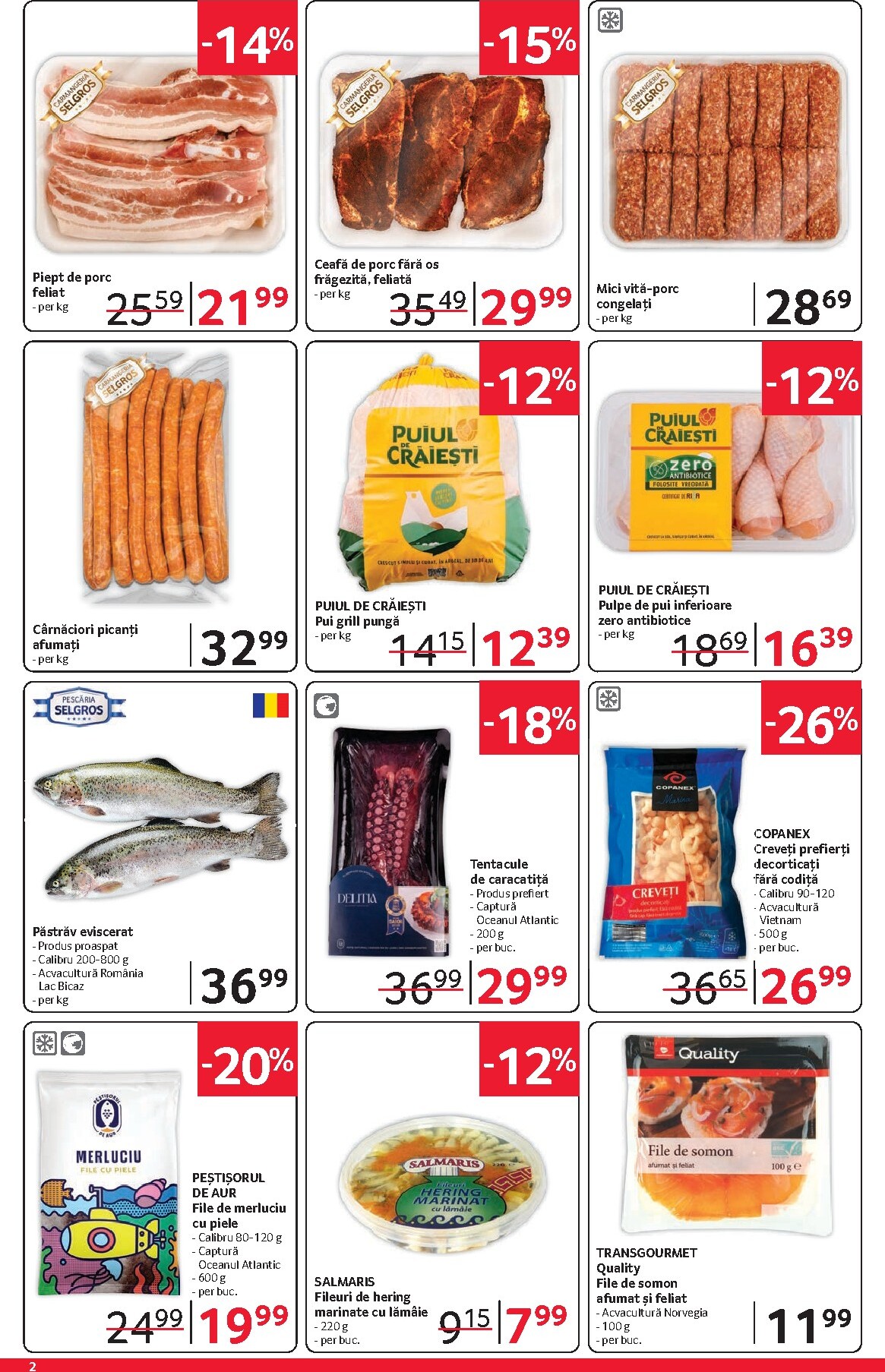 selgros - Catalog Selgros - Food online – oferte valabile din 06.03.2026 - page: 2
