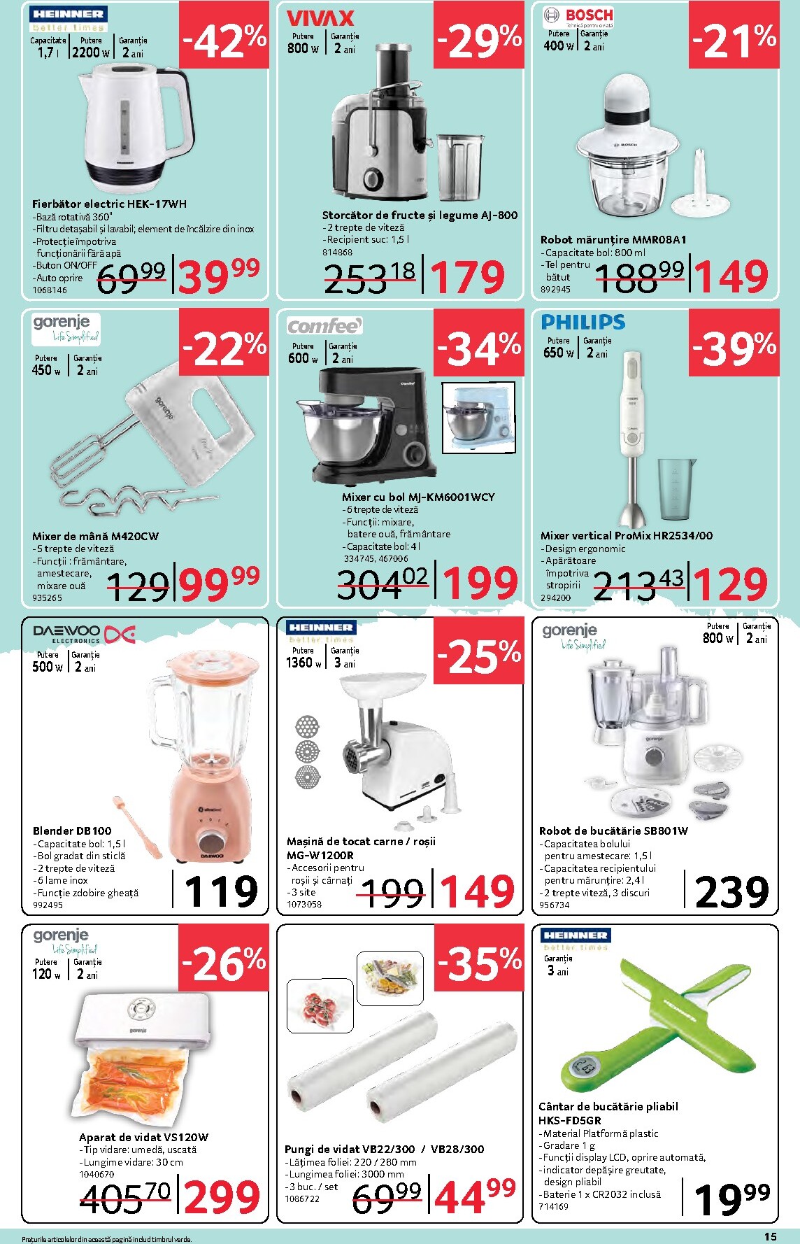 selgros - Catalog Selgros - Non Food online – oferte valabile din 06.03.2026 - page: 15