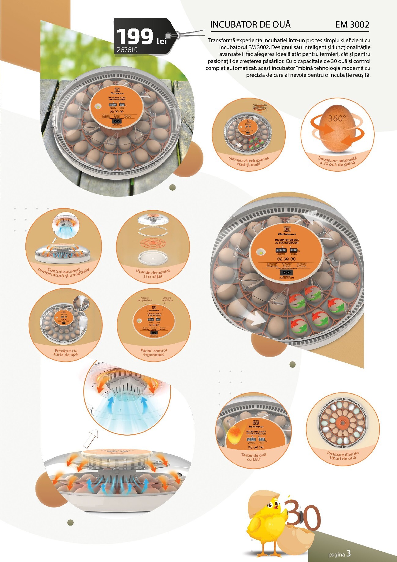selgros - Catalog Selgros - Catalog incubatoare - Electromures online – oferte valabile din 13.03.2026 - page: 3