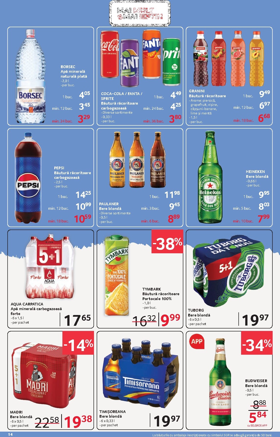selgros - Catalog Selgros - Food online – oferte valabile din 20.03.2026 - page: 14