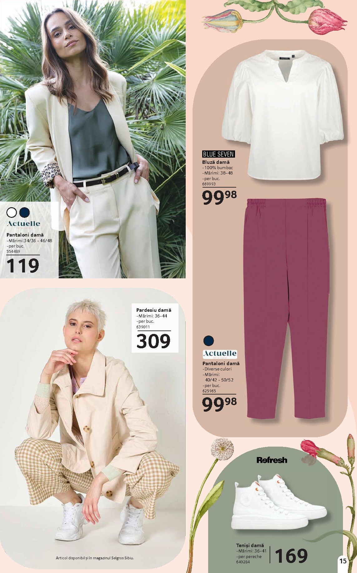 selgros - Catalog Selgros - Moda Primavara online – oferte valabile din 20.03.2026 - page: 15