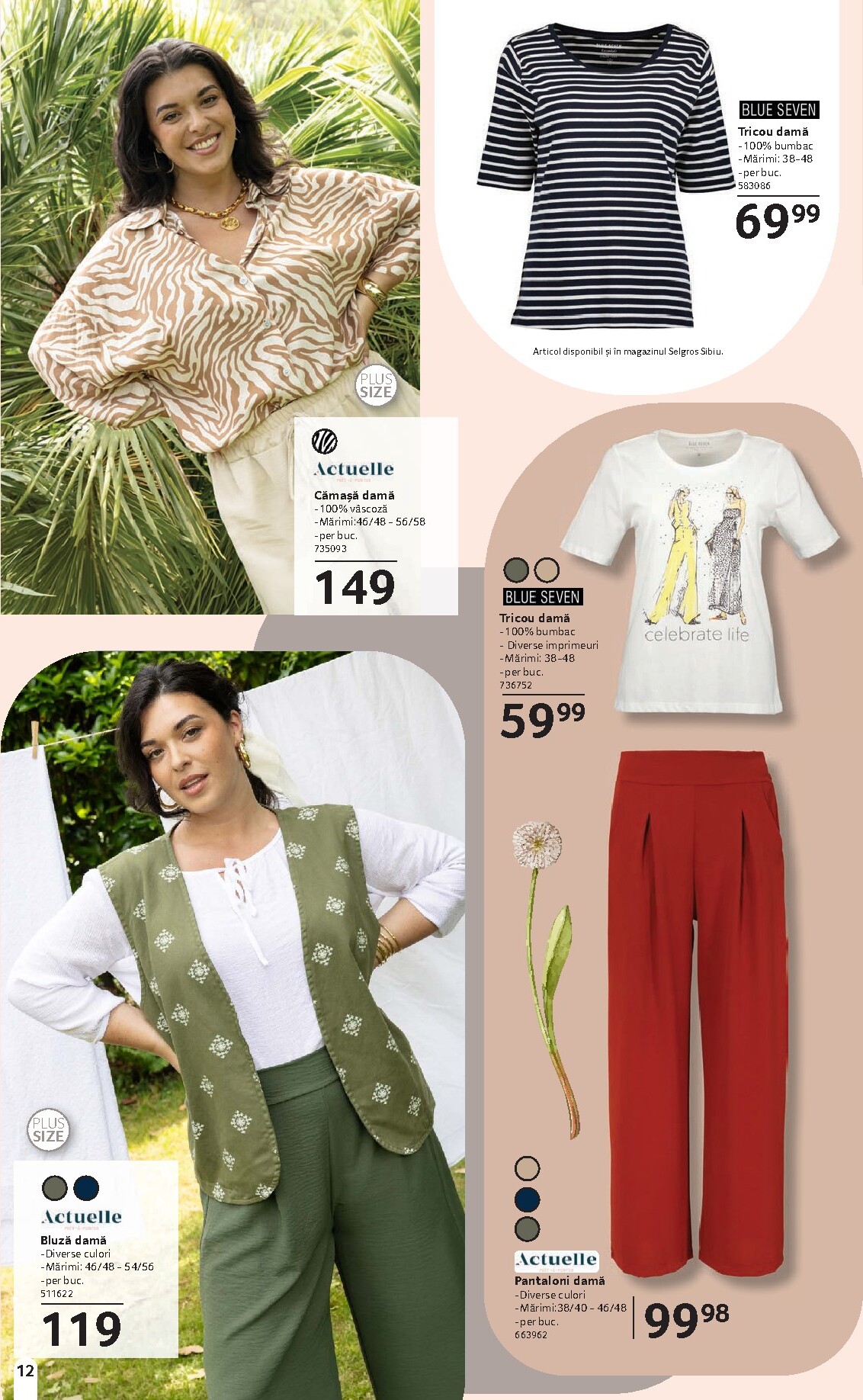 selgros - Catalog Selgros - Moda Primavara online – oferte valabile din 20.03.2026 - page: 12
