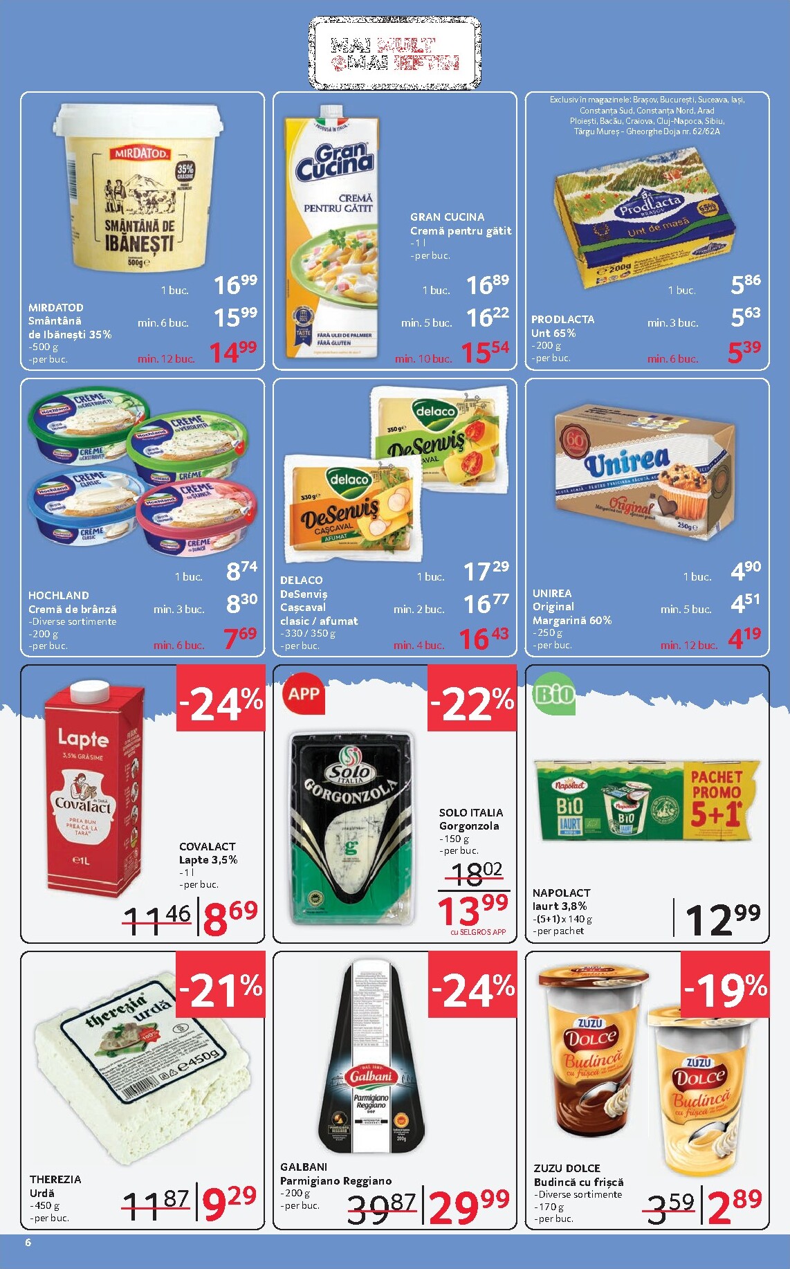 selgros - Catalog Selgros - Magazine Mici online – oferte valabile din 20.03.2026 - page: 6