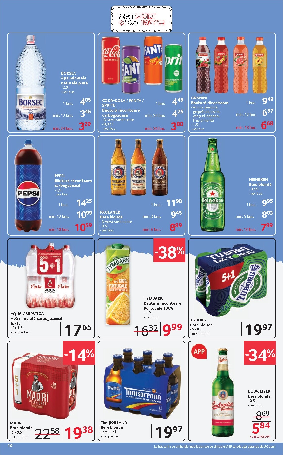 selgros - Catalog Selgros - Magazine Mici online – oferte valabile din 20.03.2026 - page: 10