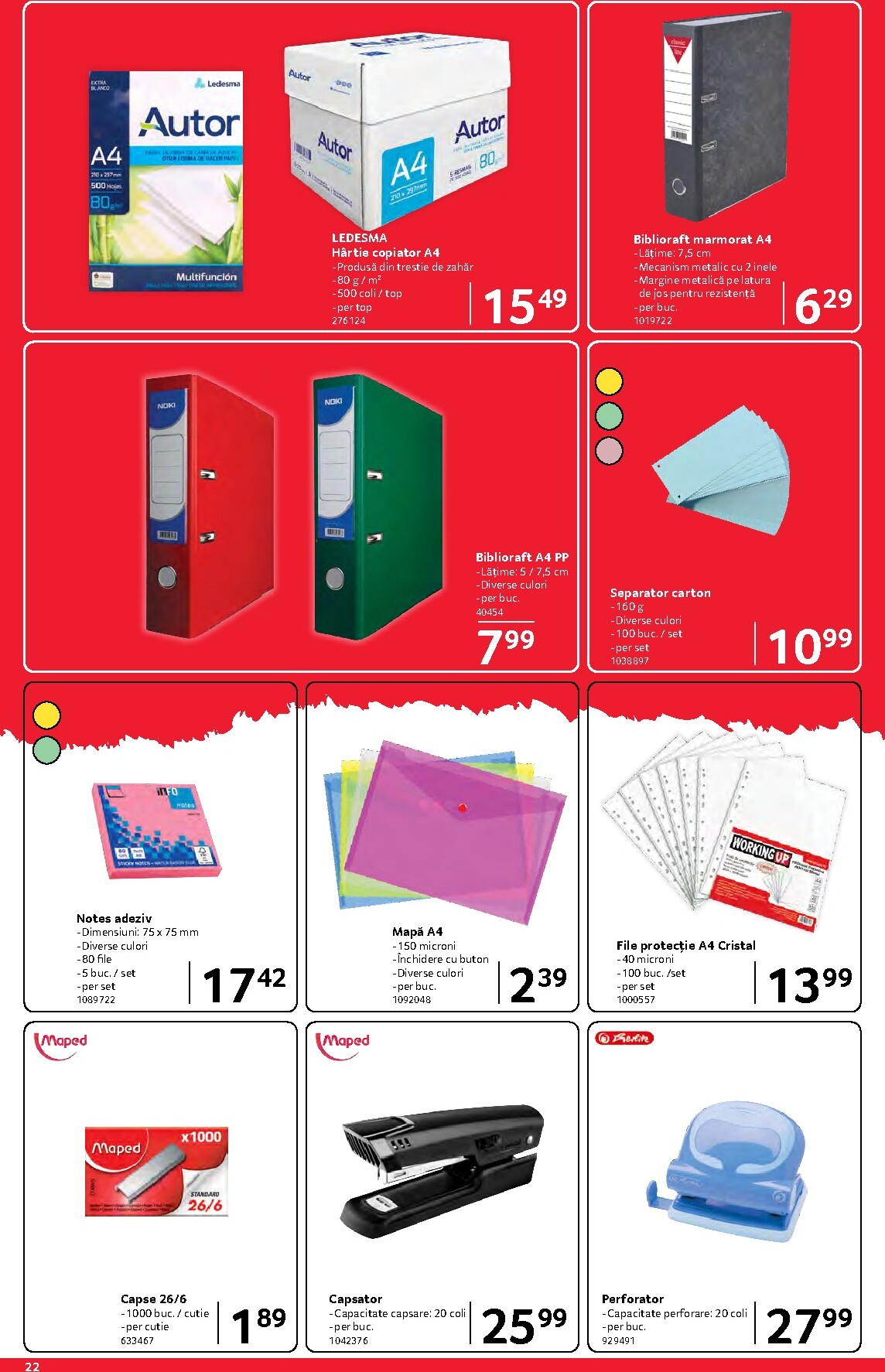 selgros - Catalog Selgros - Non Food online – oferte valabile din 03.04.2026 - page: 22