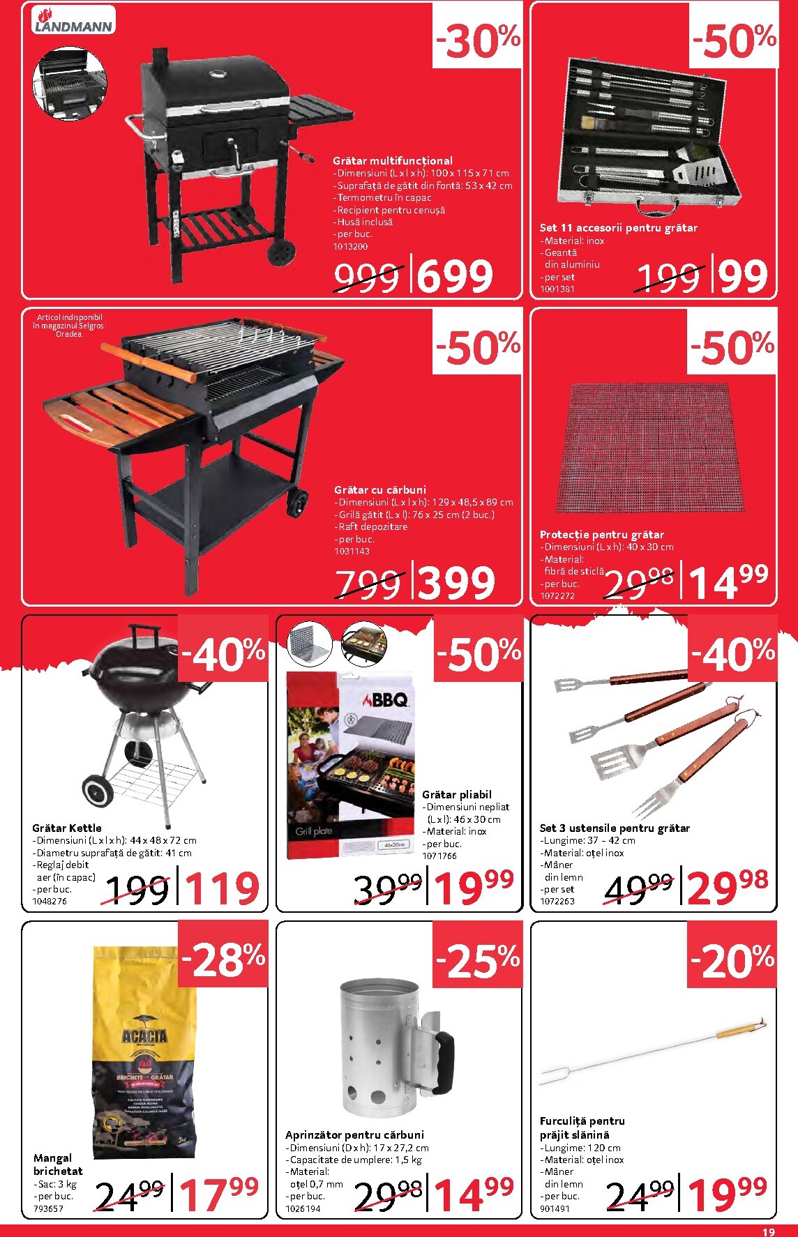 selgros - Catalog Selgros - Non Food online – oferte valabile din 03.04.2026 - page: 19
