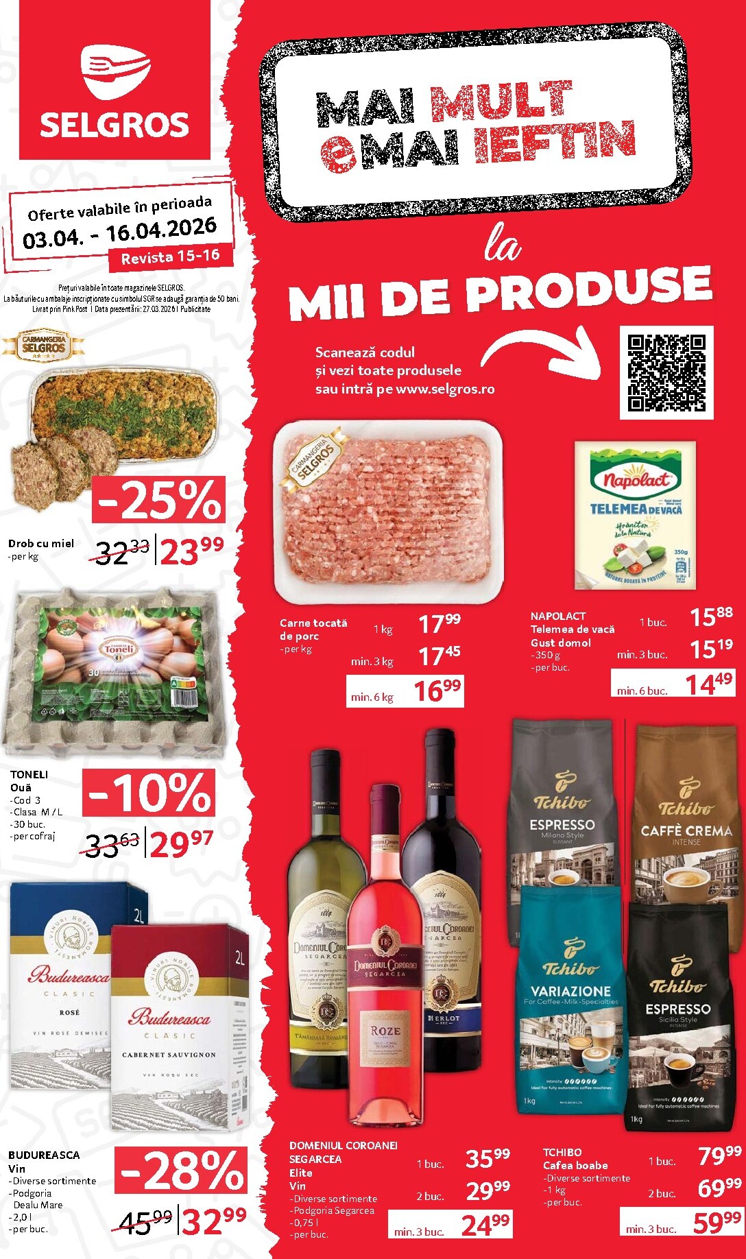 selgros - Catalog Selgros - Food online – oferte valabile din 03.04.2026