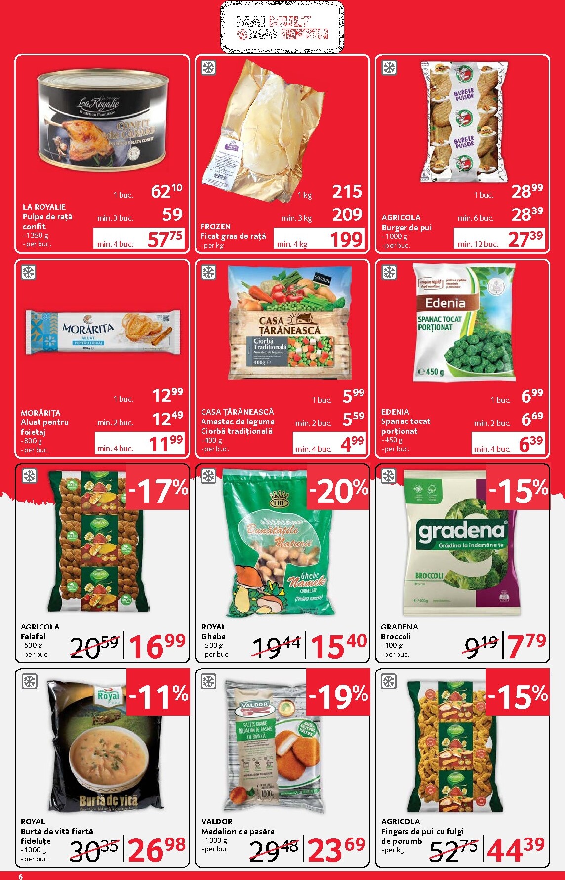 selgros - Catalog Selgros - Food online – oferte valabile din 03.04.2026 - page: 6