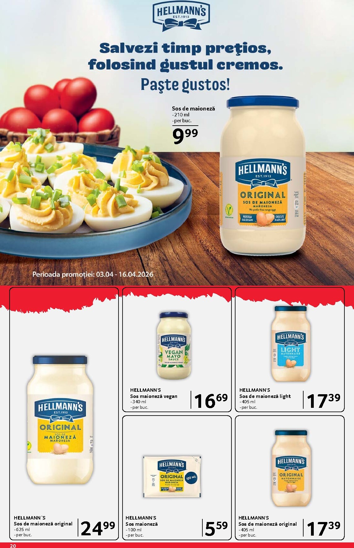 selgros - Catalog Selgros - Food online – oferte valabile din 03.04.2026 - page: 20