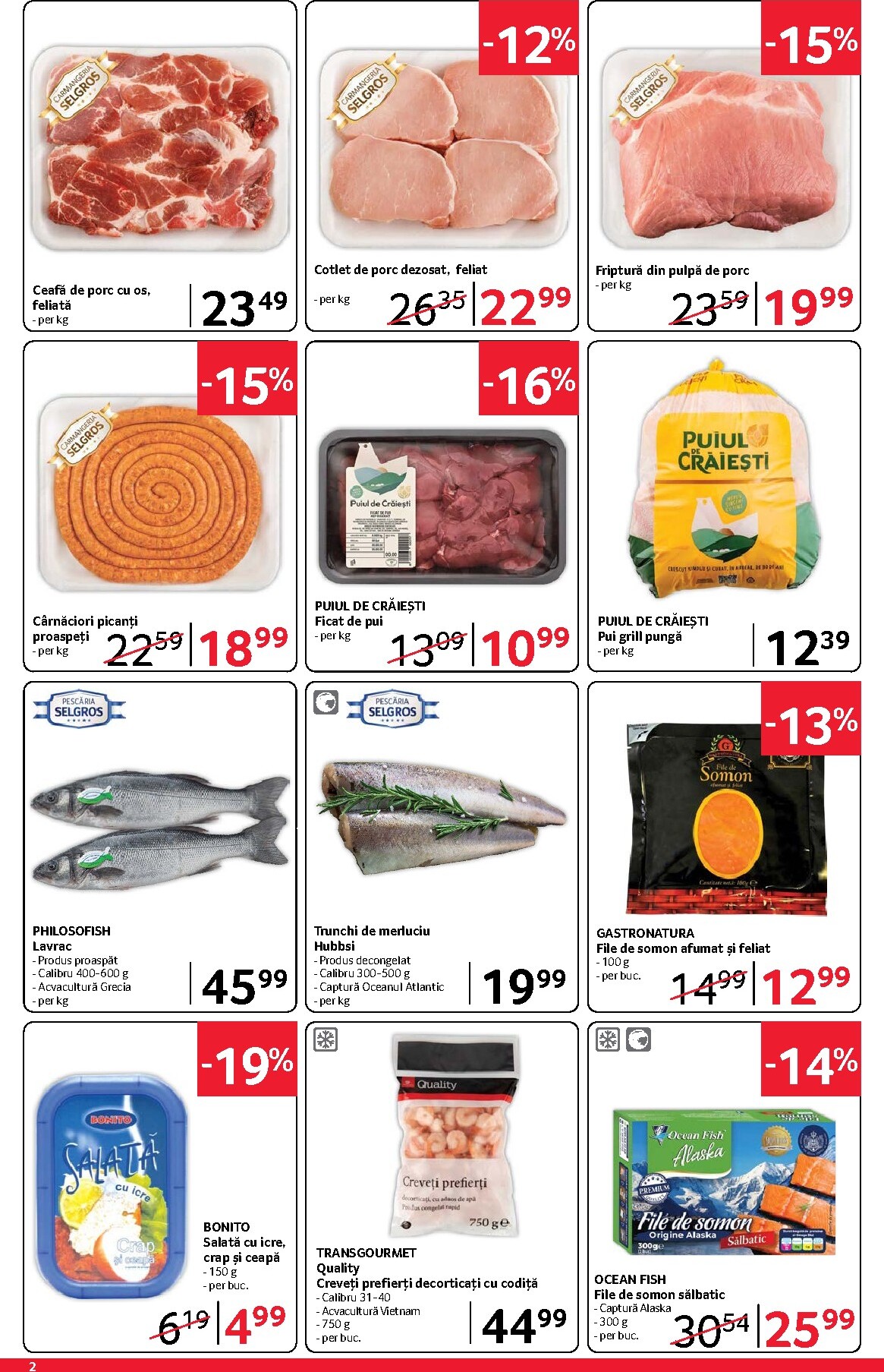 selgros - Catalog Selgros - Food online – oferte valabile din 03.04.2026 - page: 2