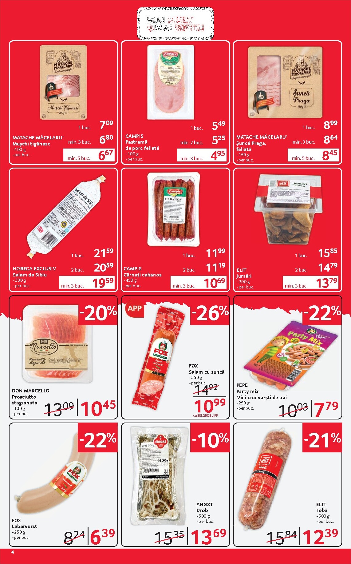 selgros - Catalog Selgros - Magazine Mici online – oferte valabile din 03.04.2026 - page: 4