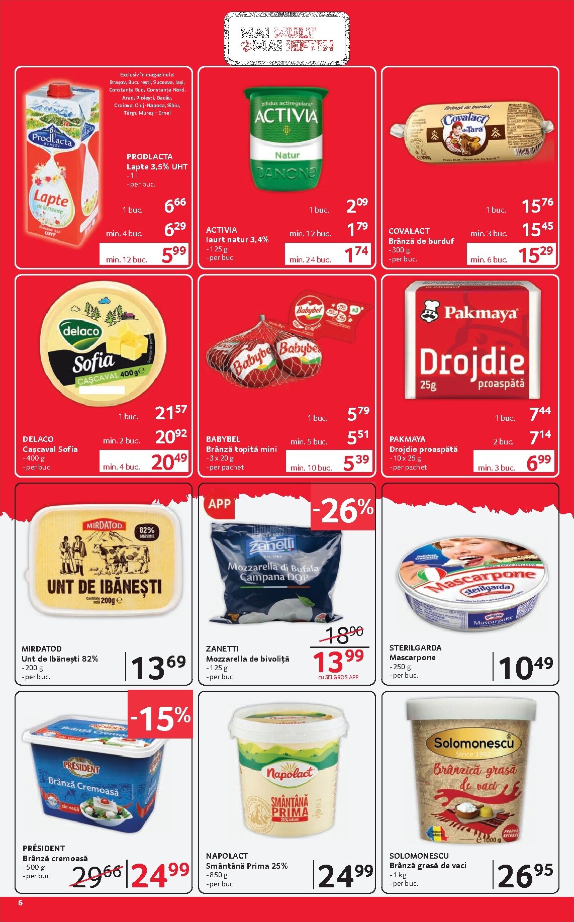 selgros - Catalog Selgros - Magazine Mici online – oferte valabile din 03.04.2026 - page: 6