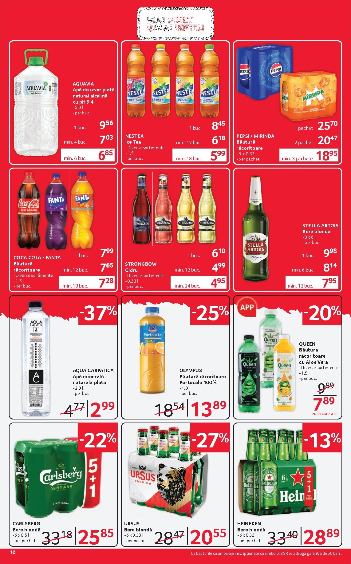 selgros - Catalog Selgros - Magazine Mici online – oferte valabile din 03.04.2026 - page: 10