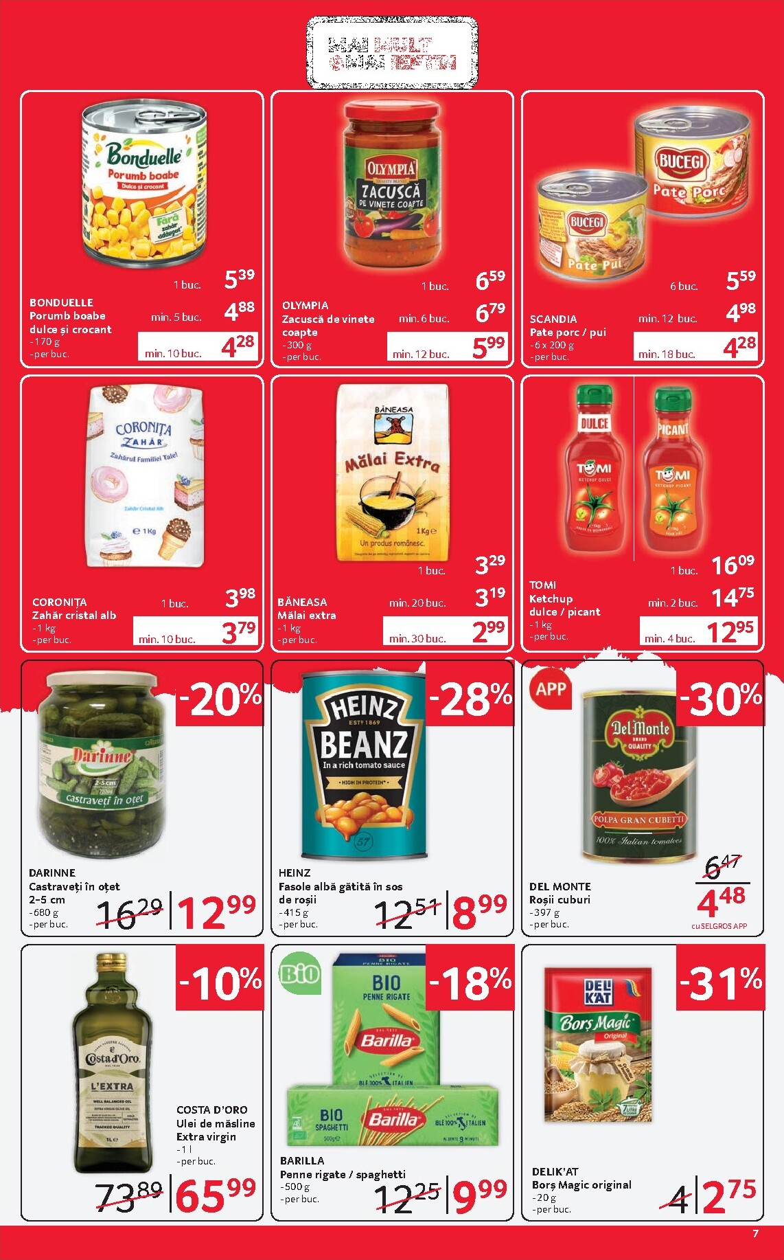 selgros - Catalog Selgros - Magazine Mici online – oferte valabile din 03.04.2026 - page: 7