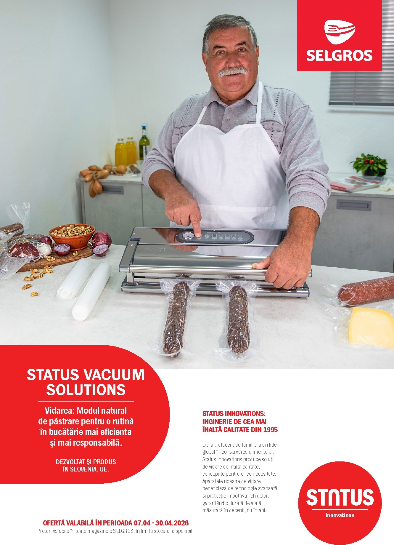 selgros - Brosura Selgros - Status valabilă de la marți 07.04.2026 până la joi 30.04.2026