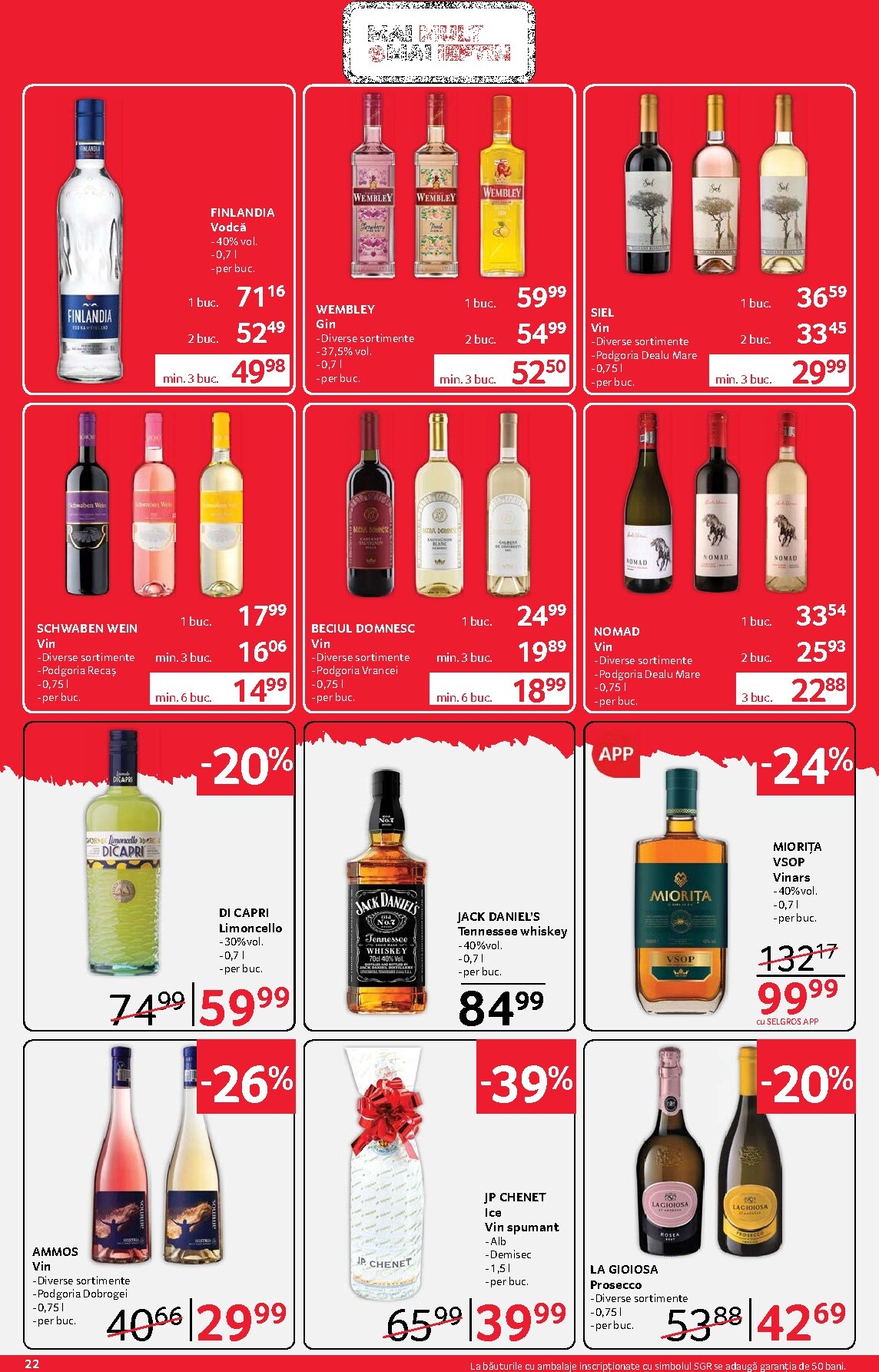 selgros - Brosura Selgros - Food valabilă de la vineri 03.04.2026 până la joi 16.04.2026 - page: 22