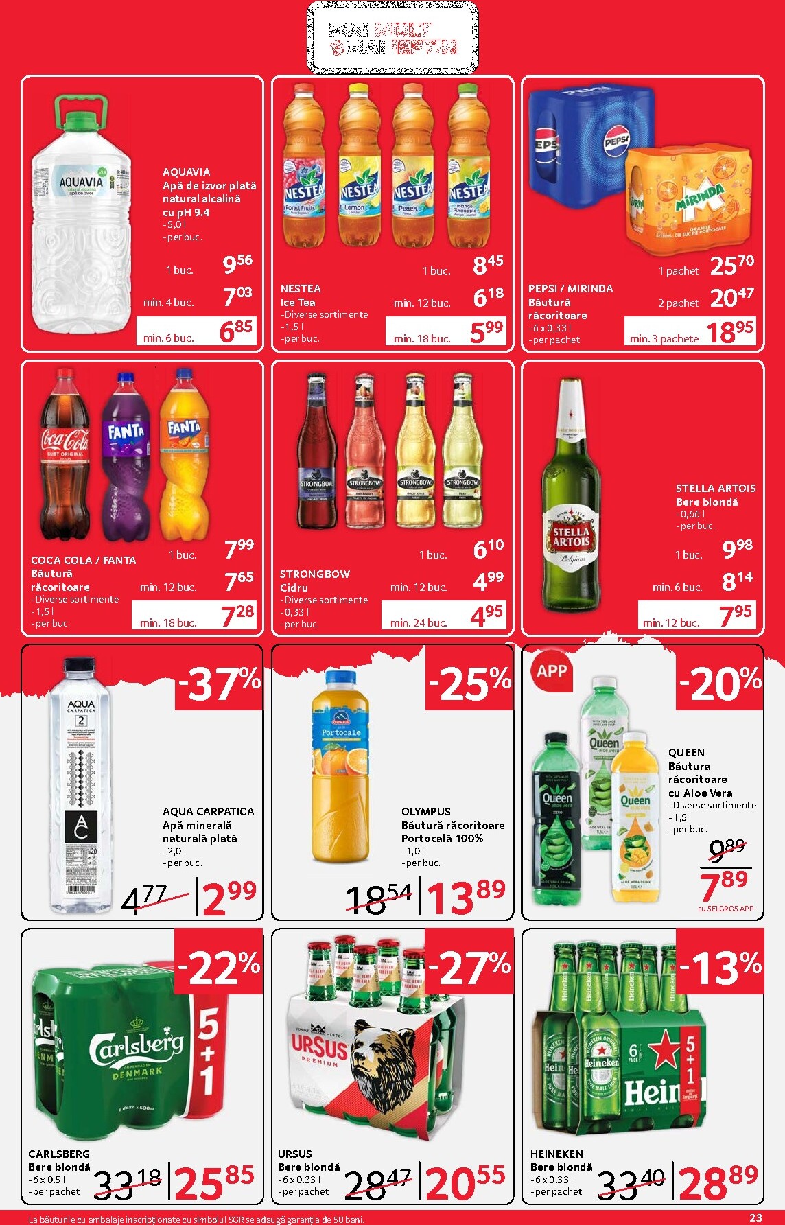 selgros - Brosura Selgros - Food valabilă de la vineri 03.04.2026 până la joi 16.04.2026 - page: 23