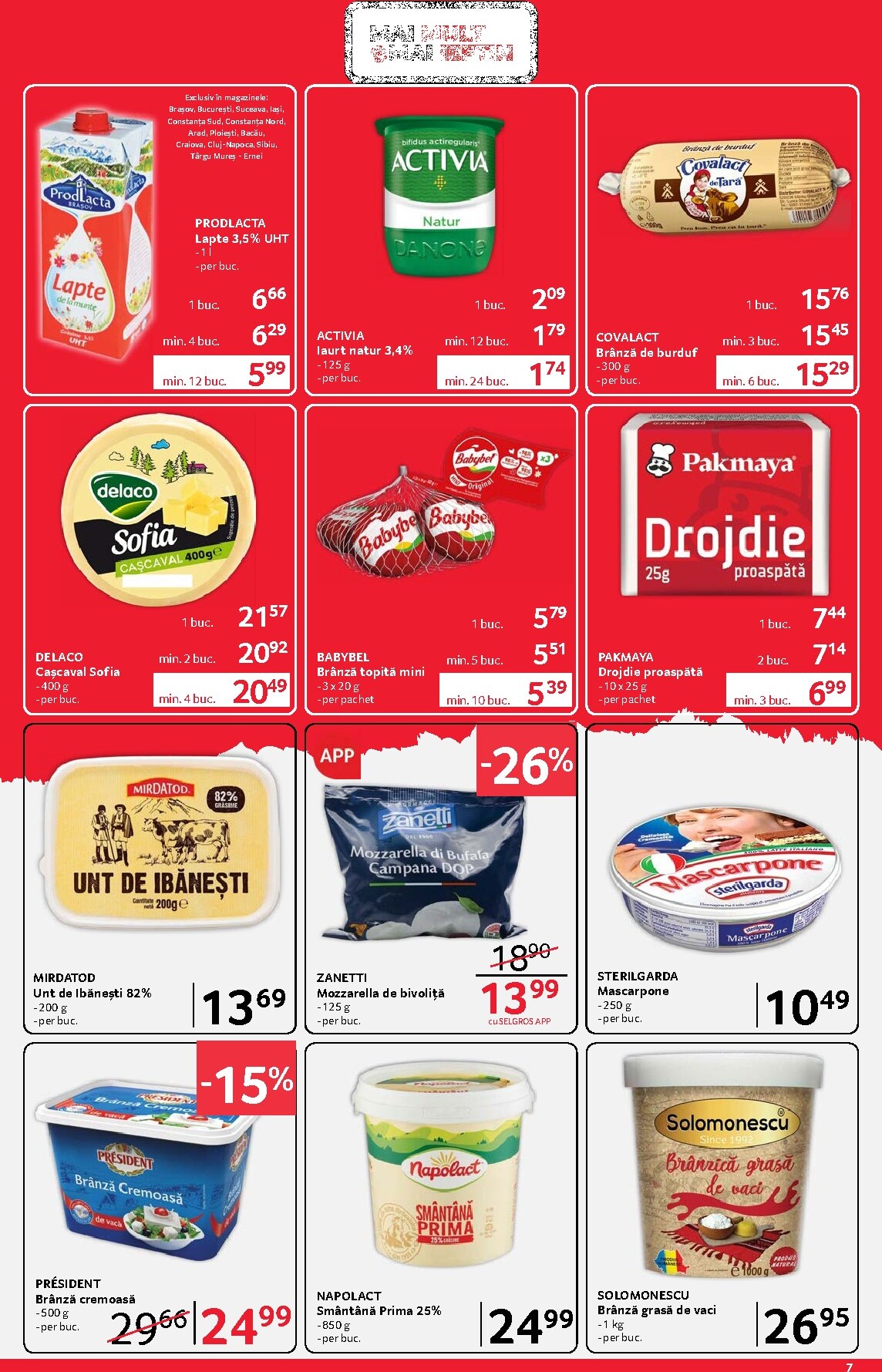 selgros - Brosura Selgros - Food valabilă de la vineri 03.04.2026 până la joi 16.04.2026 - page: 7