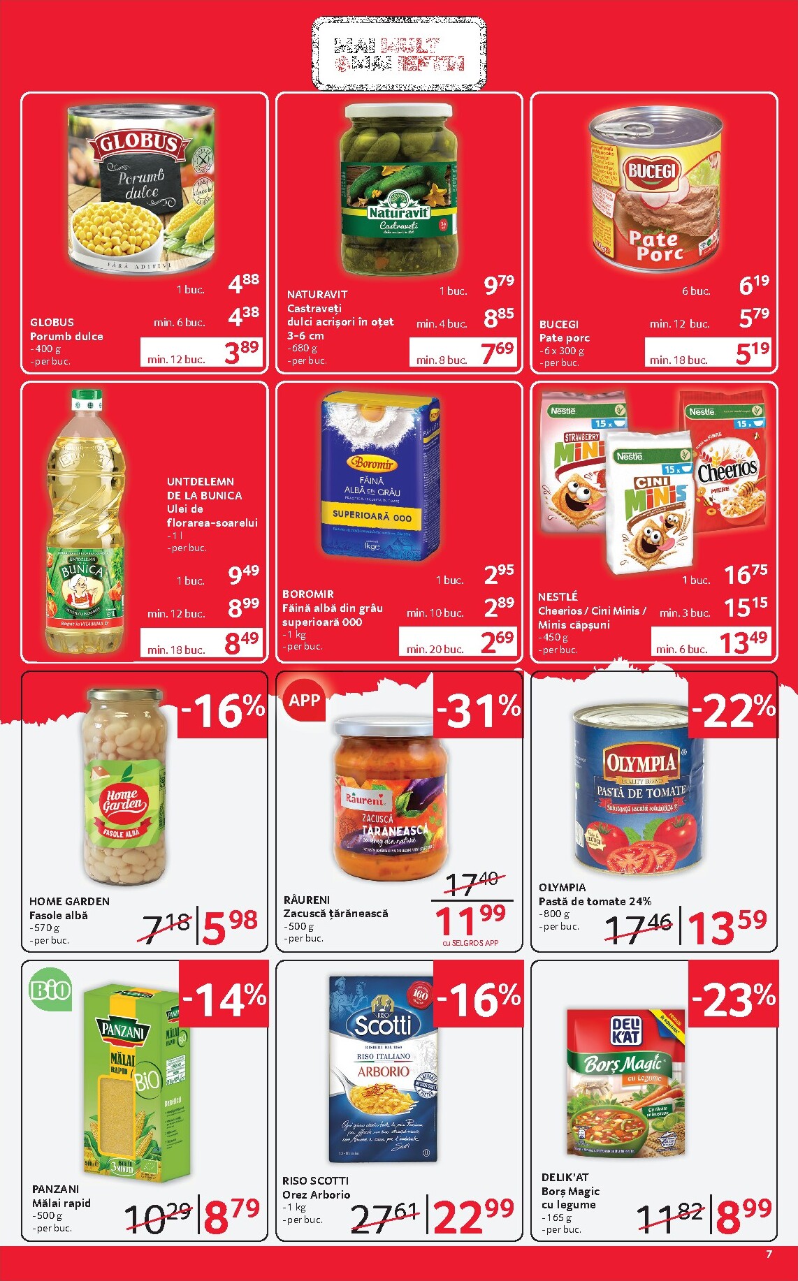 selgros - Selgros - Magazine Mici pliante pentru săptămâna viitoare de la vineri 17.04.2026 până la joi 30.04.2026 - page: 7