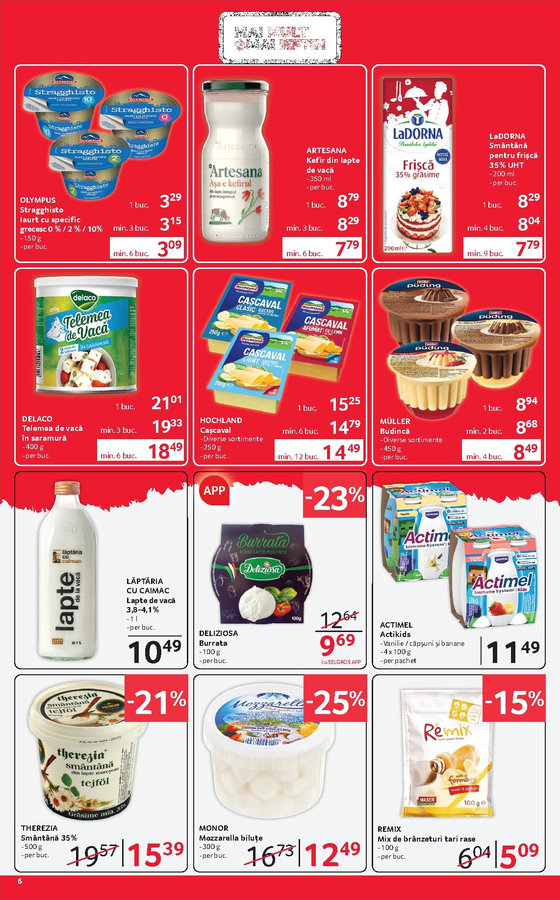 selgros - Selgros - Magazine Mici pliante pentru săptămâna viitoare de la vineri 17.04.2026 până la joi 30.04.2026 - page: 6