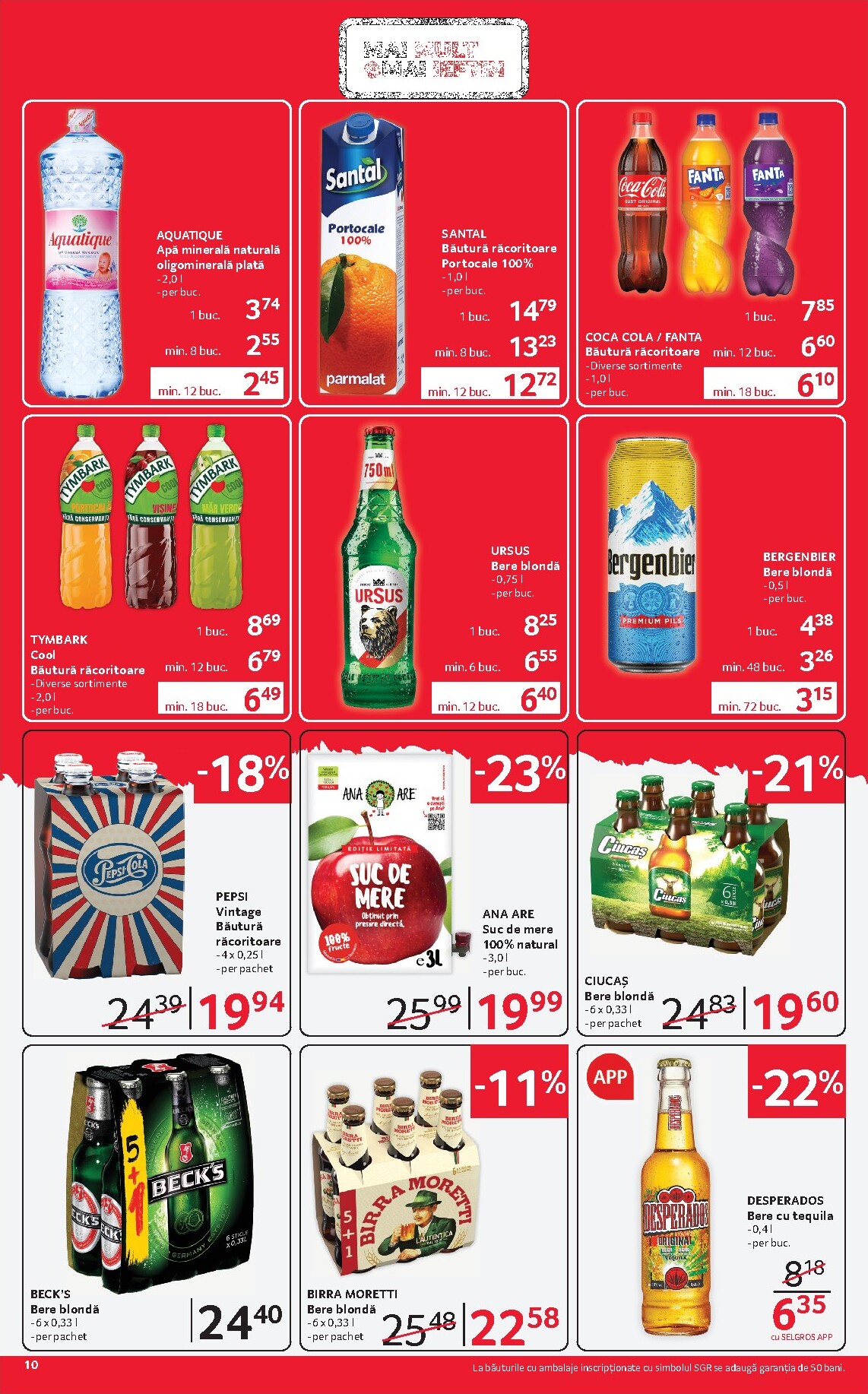 selgros - Selgros - Magazine Mici pliante pentru săptămâna viitoare de la vineri 17.04.2026 până la joi 30.04.2026 - page: 10