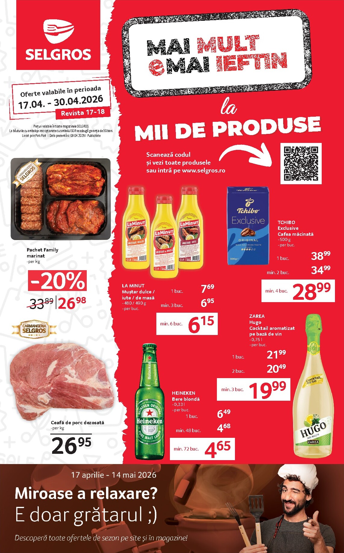 selgros - Selgros - Magazine Mici pliante pentru săptămâna viitoare de la vineri 17.04.2026 până la joi 30.04.2026
