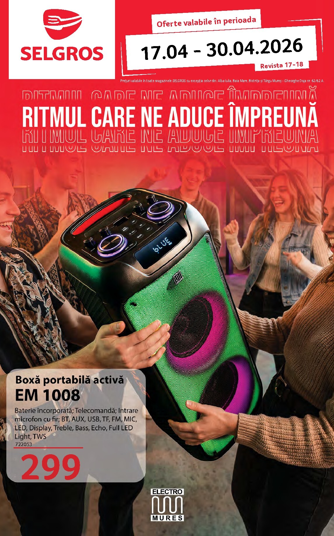 selgros - Selgros - Nonfood pliante pentru săptămâna viitoare de la vineri 17.04.2026 până la joi 30.04.2026