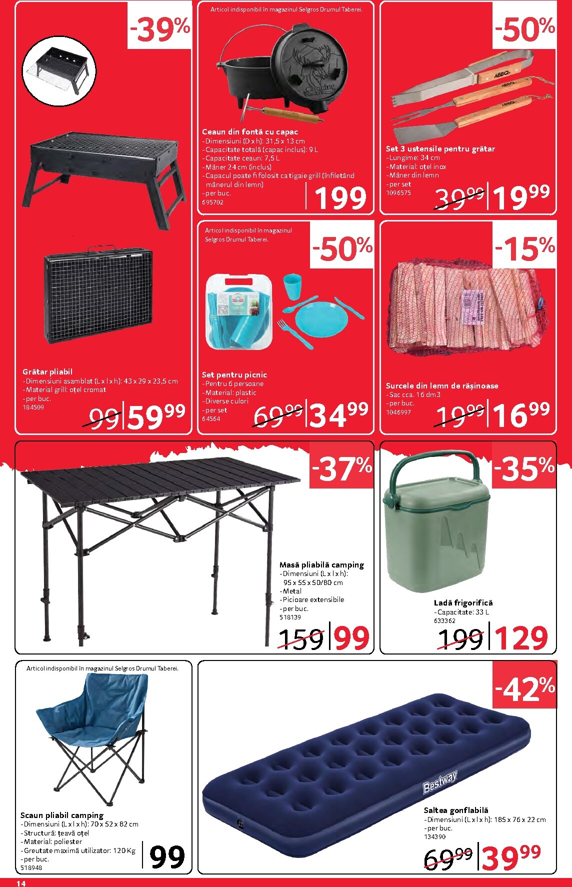 selgros - Selgros - Nonfood pliante pentru săptămâna viitoare de la vineri 17.04.2026 până la joi 30.04.2026 - page: 14
