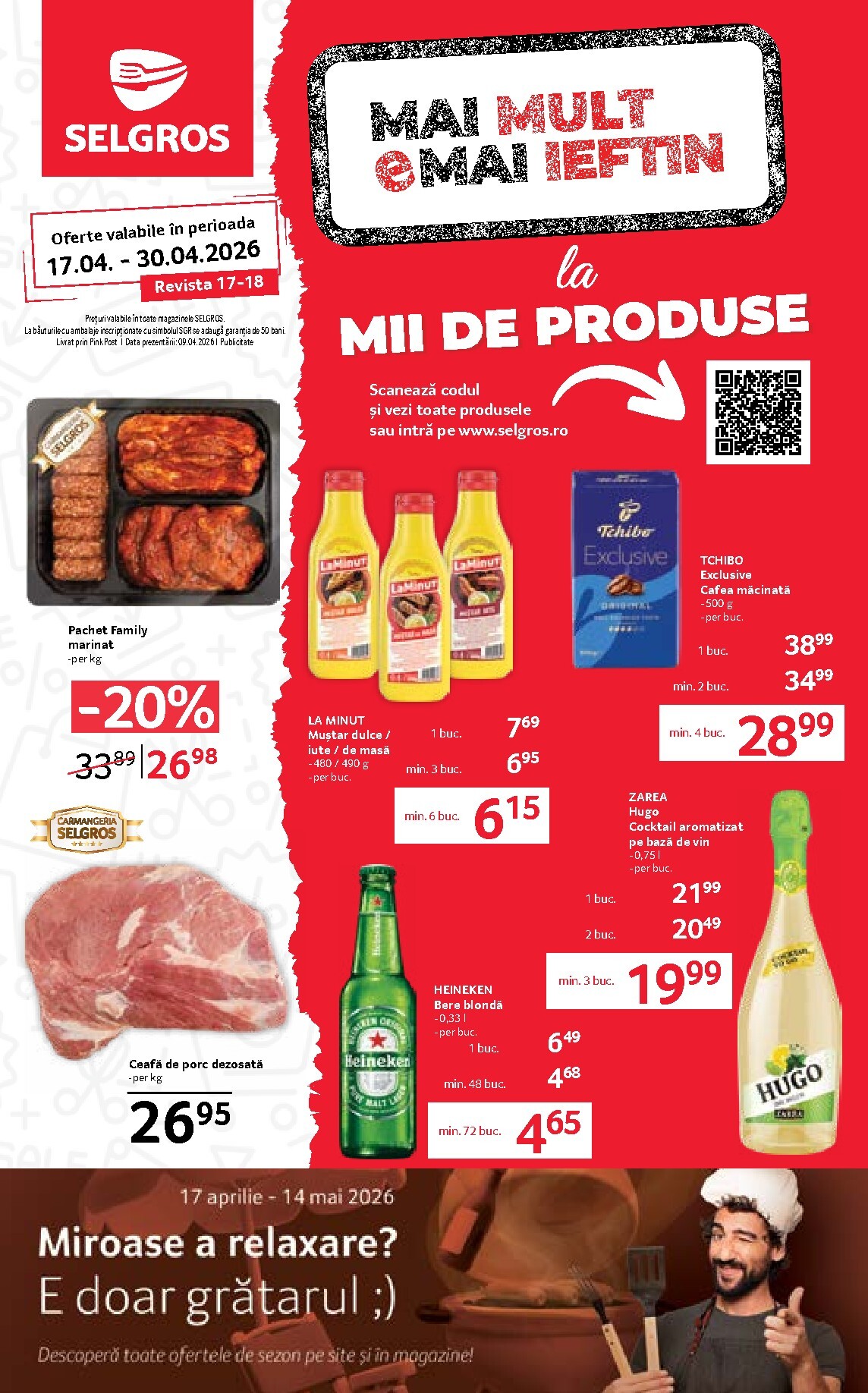 selgros - Selgros - Food pliante pentru săptămâna viitoare de la vineri 17.04.2026 până la joi 30.04.2026 - page: 1