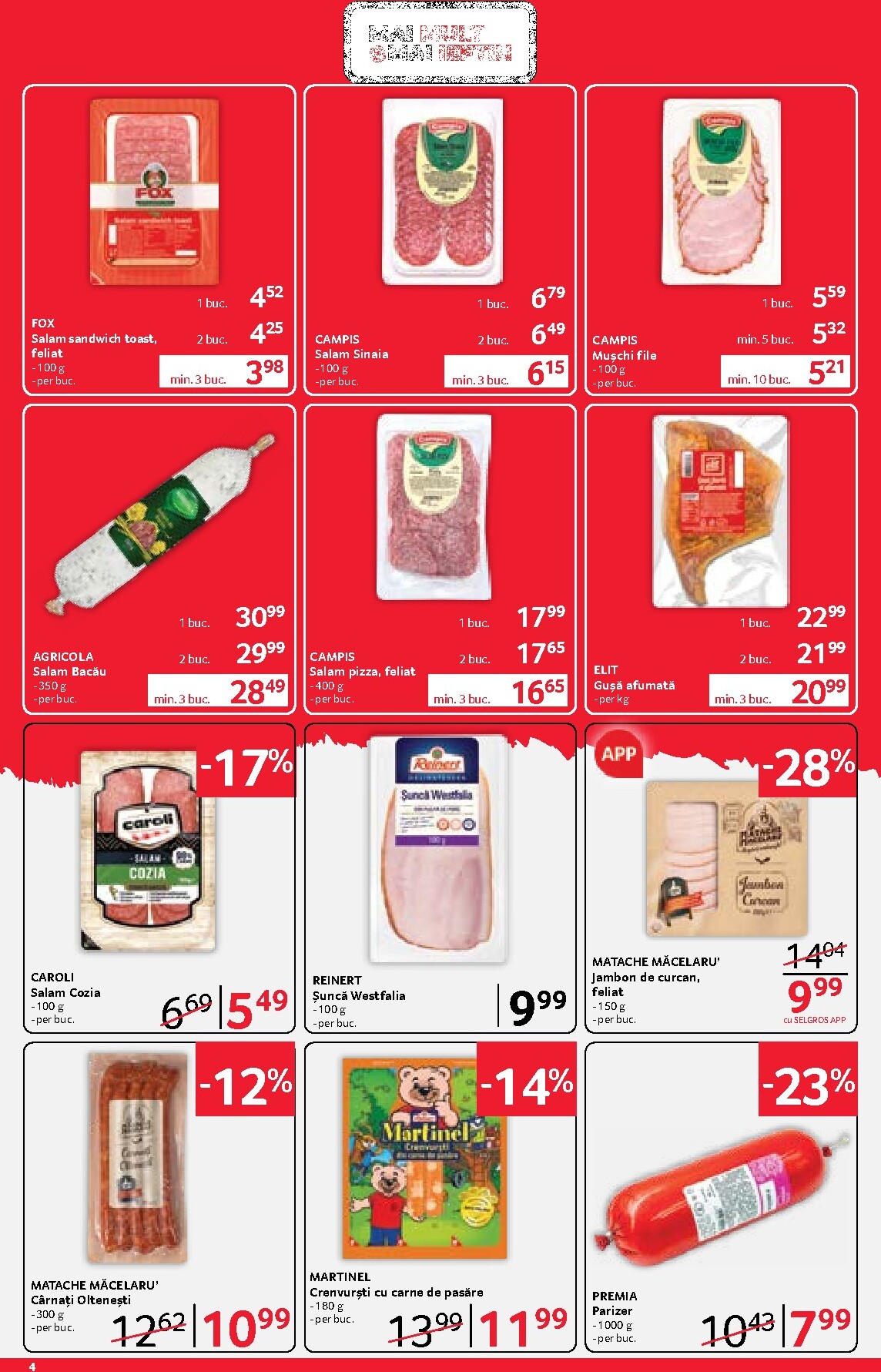 selgros - Selgros - Food pliante pentru săptămâna viitoare de la vineri 17.04.2026 până la joi 30.04.2026 - page: 4