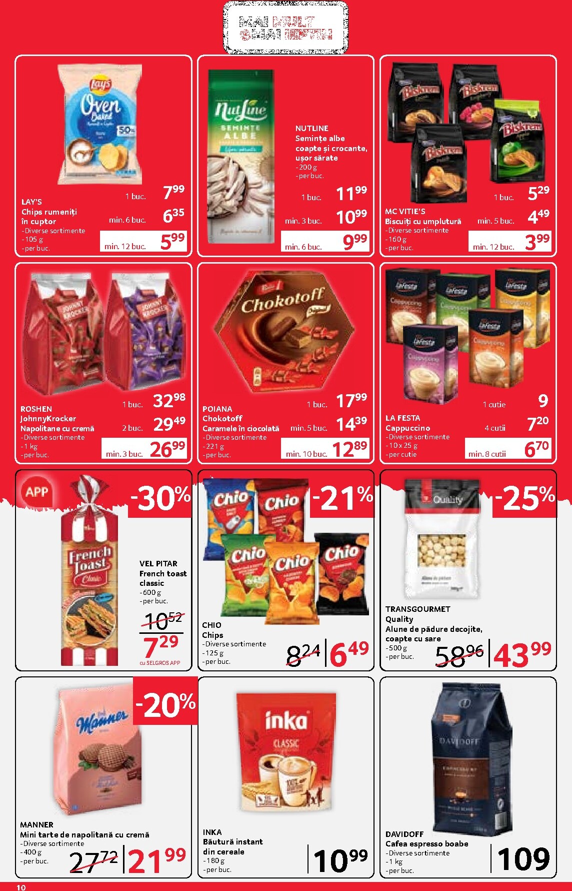 selgros - Selgros - Food pliante pentru săptămâna viitoare de la vineri 17.04.2026 până la joi 30.04.2026 - page: 10