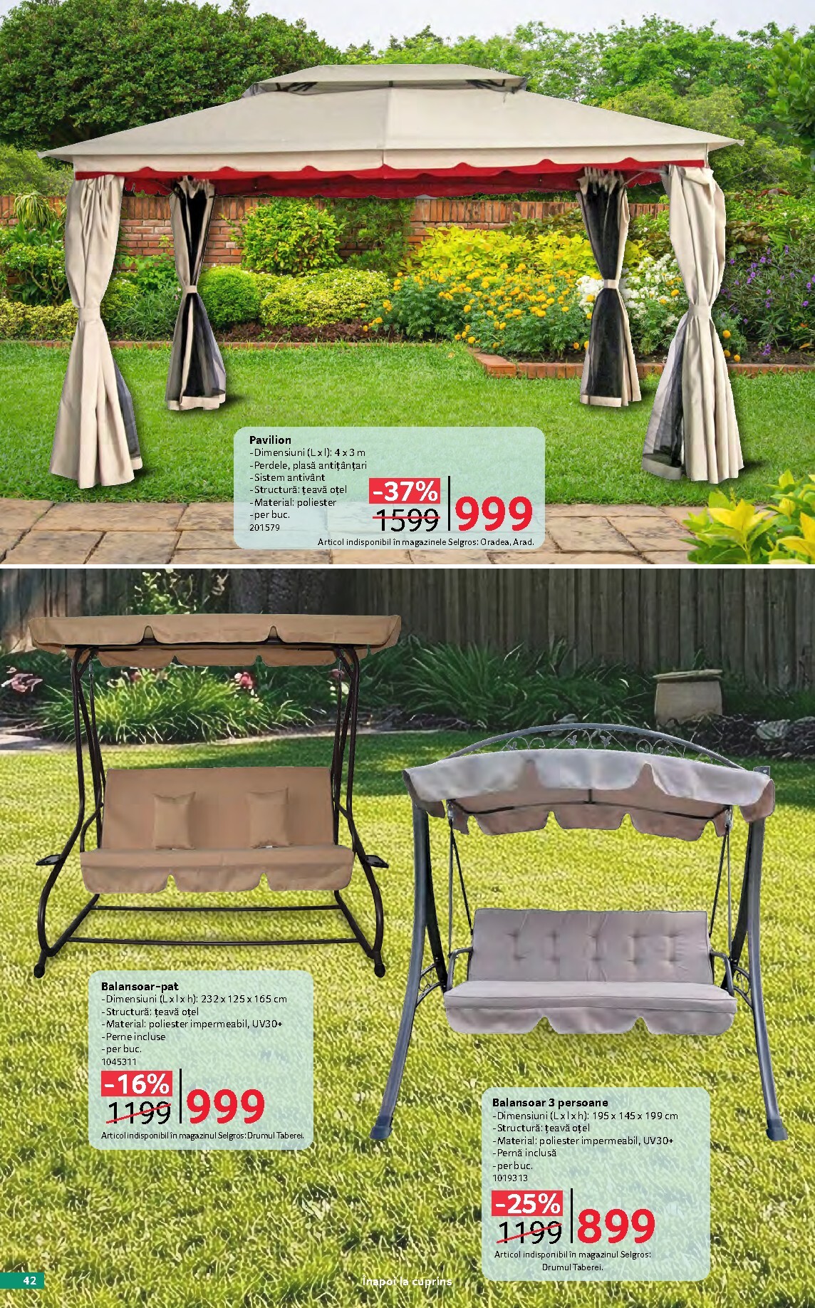 selgros - Brosura Selgros - Oferte de sezon valabilă de la vineri 17.04.2026 până la joi 14.05.2026 - page: 42
