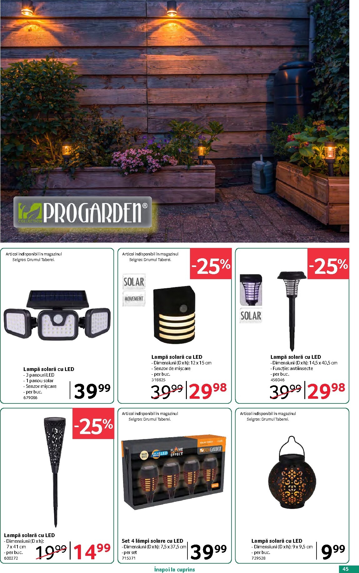 selgros - Brosura Selgros - Oferte de sezon valabilă de la vineri 17.04.2026 până la joi 14.05.2026 - page: 45