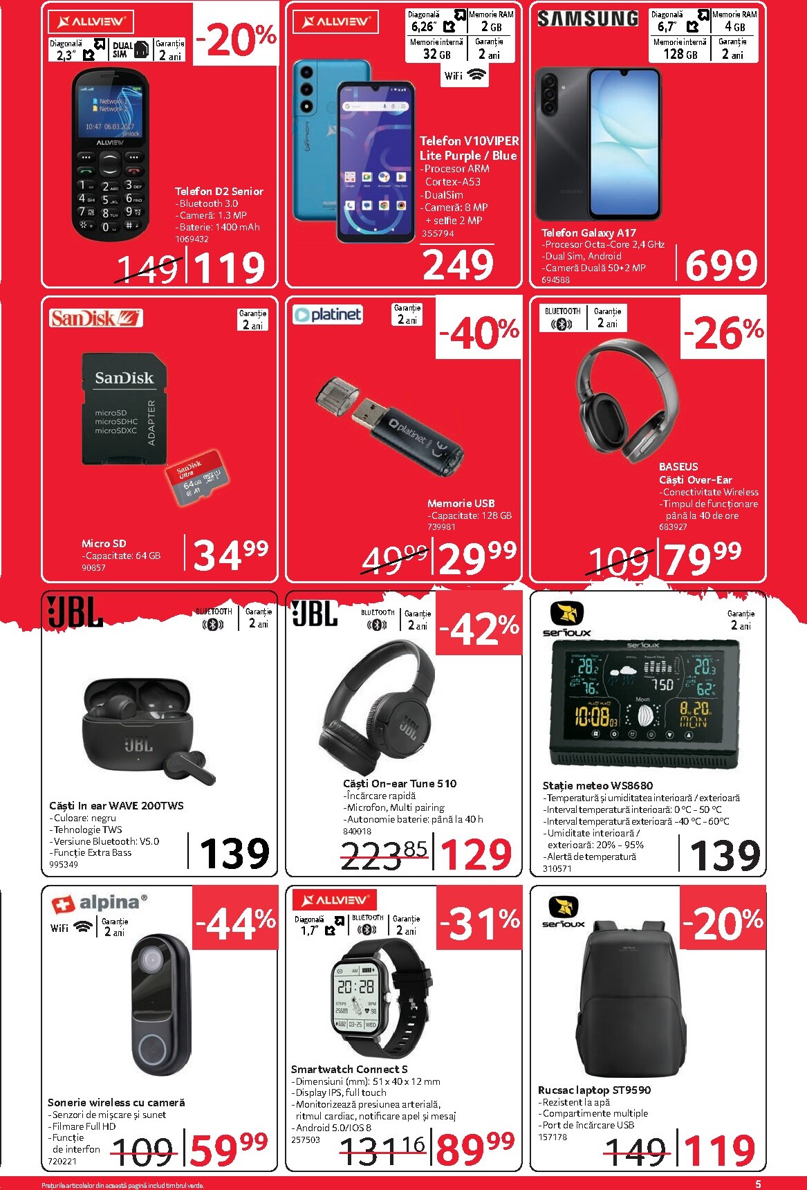 selgros - Selgros - Non Food pliante pentru săptămâna viitoare de la vineri 01.05.2026 până la joi 14.05.2026 - page: 5