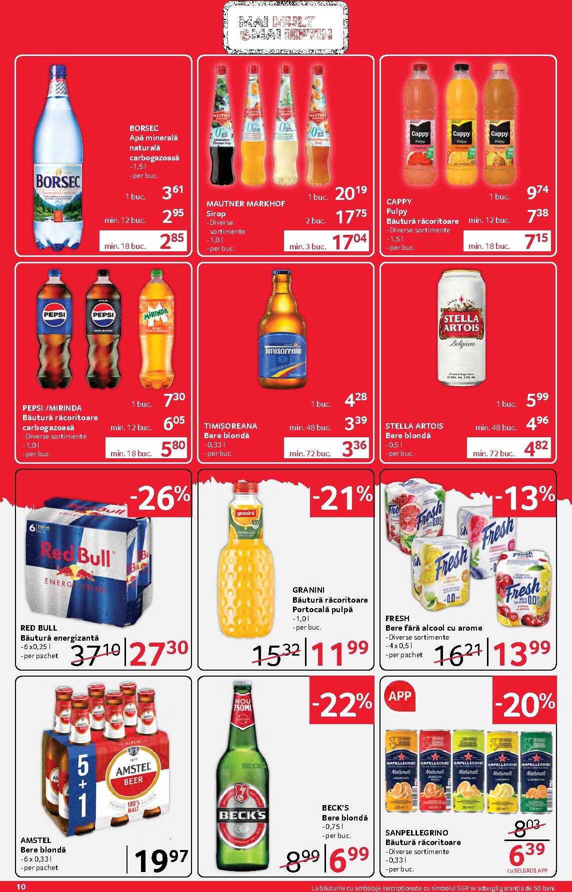 selgros - Selgros - Magazine Mici pliante pentru săptămâna viitoare de la vineri 01.05.2026 până la joi 14.05.2026 - page: 10