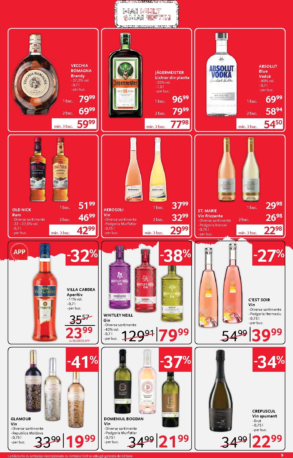 selgros - Selgros - Magazine Mici pliante pentru săptămâna viitoare de la vineri 01.05.2026 până la joi 14.05.2026 - page: 9