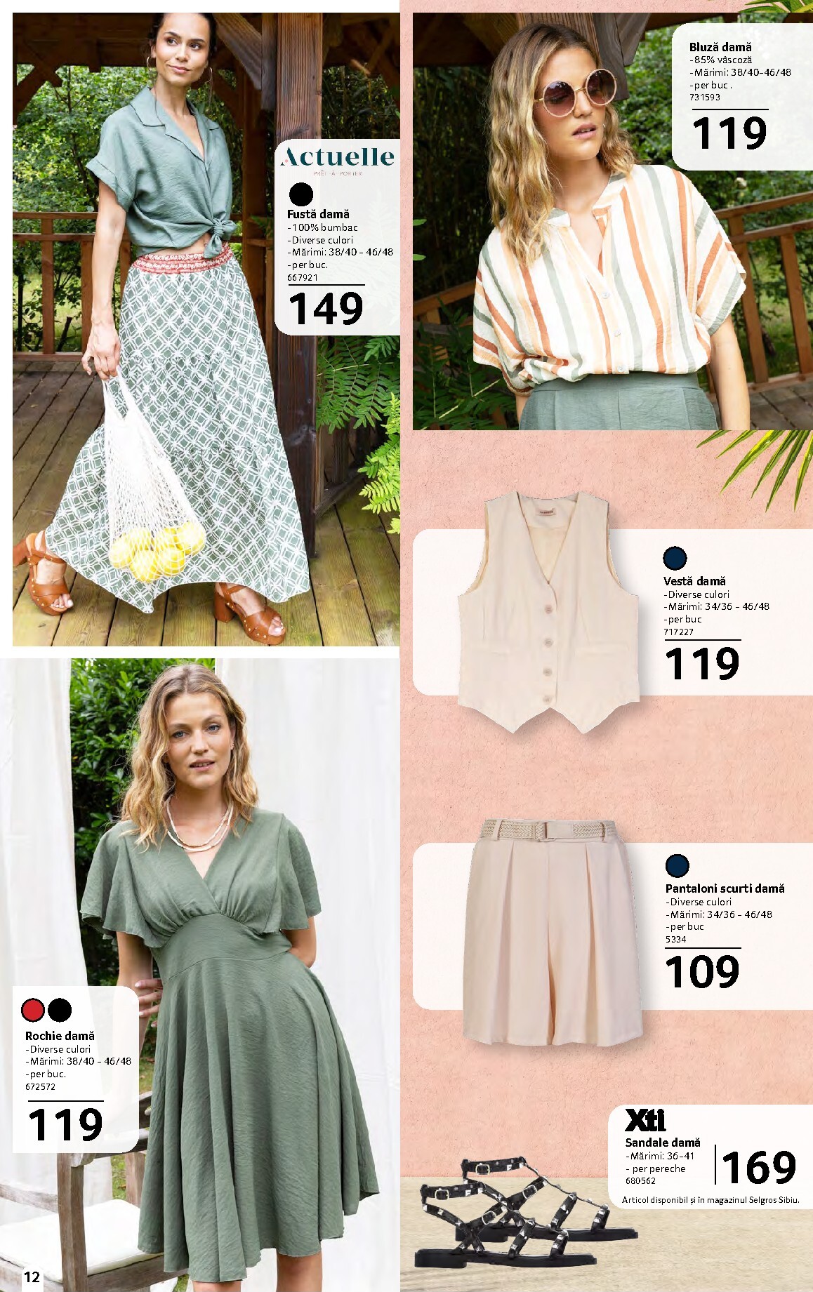 selgros - Selgros - Moda de vara pliante pentru săptămâna viitoare de la vineri 15.05.2026 până la joi 11.06.2026 - page: 12
