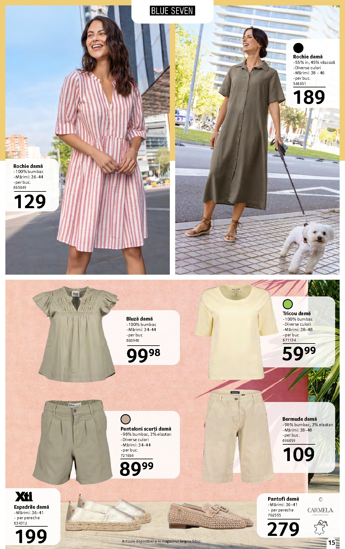 selgros - Selgros - Moda de vara pliante pentru săptămâna viitoare de la vineri 15.05.2026 până la joi 11.06.2026 - page: 15