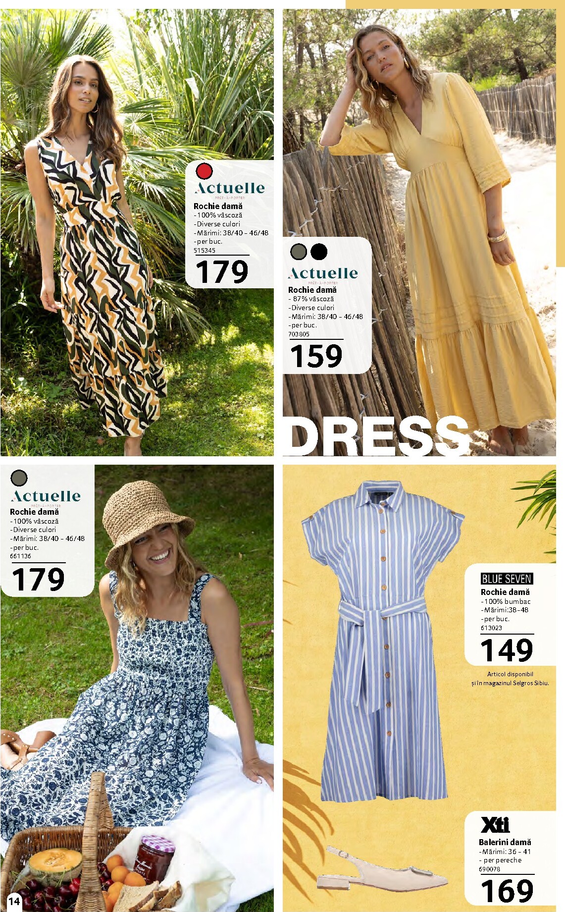 selgros - Selgros - Moda de vara pliante pentru săptămâna viitoare de la vineri 15.05.2026 până la joi 11.06.2026 - page: 14