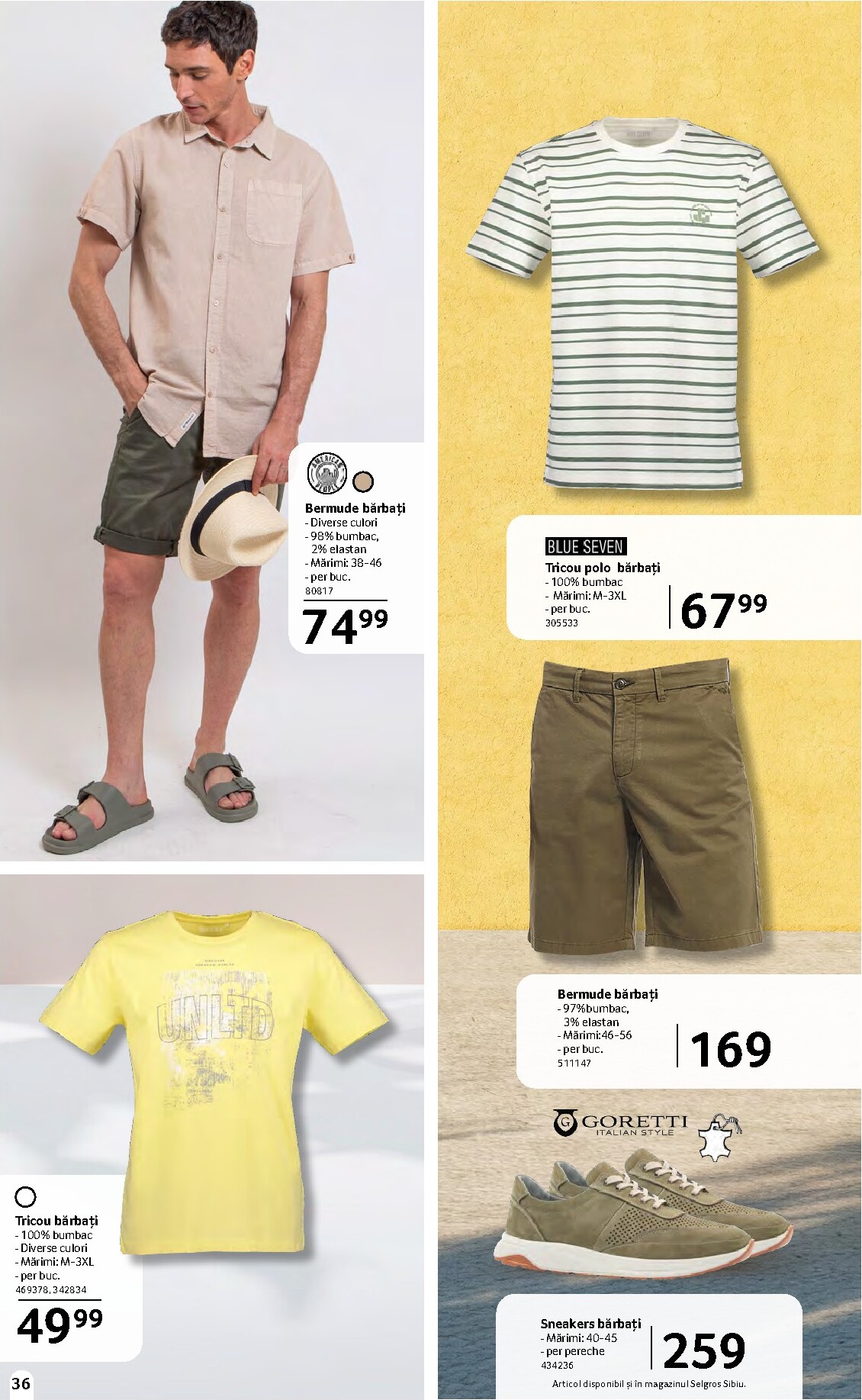 selgros - Selgros - Moda de vara pliante pentru săptămâna viitoare de la vineri 15.05.2026 până la joi 11.06.2026 - page: 36