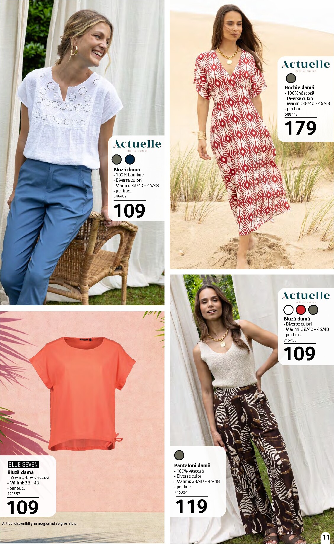 selgros - Selgros - Moda de vara pliante pentru săptămâna viitoare de la vineri 15.05.2026 până la joi 11.06.2026 - page: 11