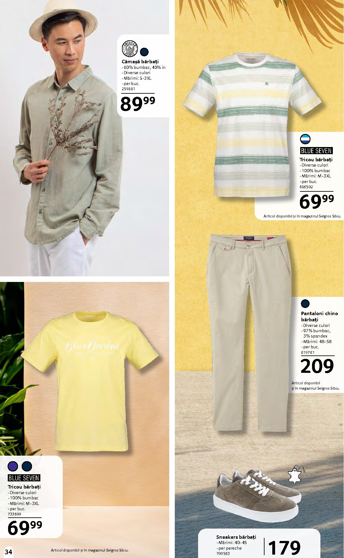 selgros - Selgros - Moda de vara pliante pentru săptămâna viitoare de la vineri 15.05.2026 până la joi 11.06.2026 - page: 34