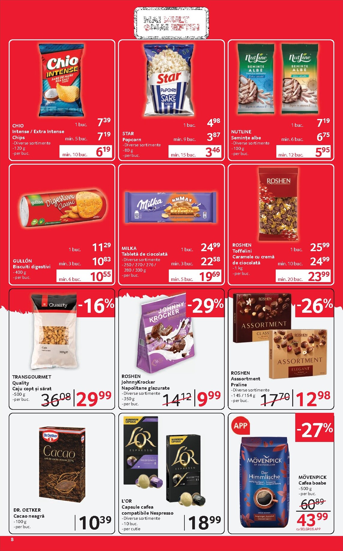 selgros - Selgros - Magazine Mici pliante pentru săptămâna viitoare de la vineri 15.05.2026 până la joi 28.05.2026 - page: 8