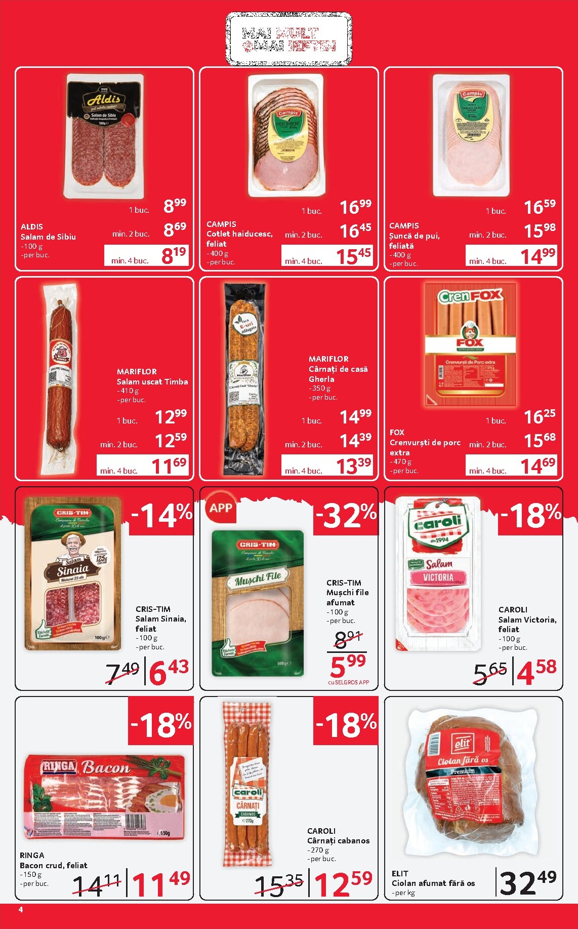 selgros - Selgros - Magazine Mici pliante pentru săptămâna viitoare de la vineri 15.05.2026 până la joi 28.05.2026 - page: 4