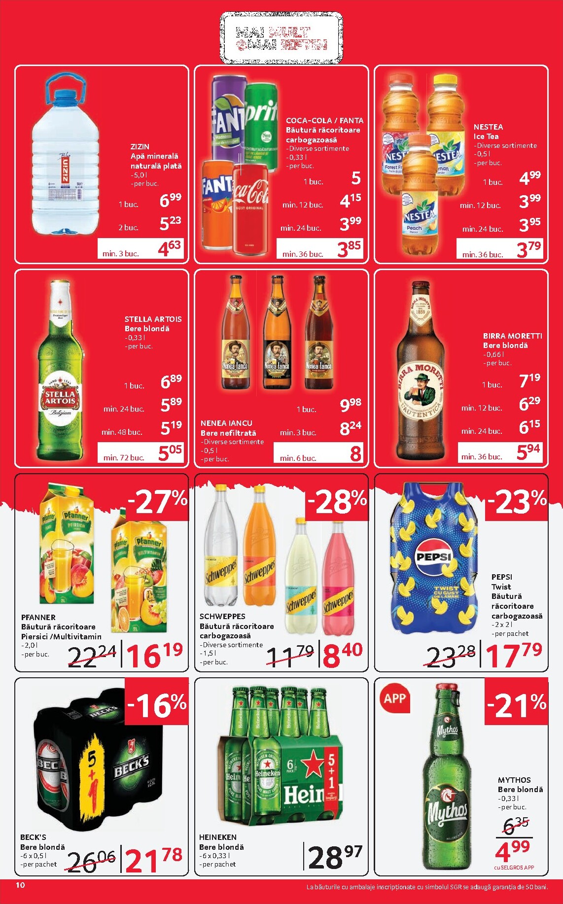 selgros - Selgros - Magazine Mici pliante pentru săptămâna viitoare de la vineri 15.05.2026 până la joi 28.05.2026 - page: 10