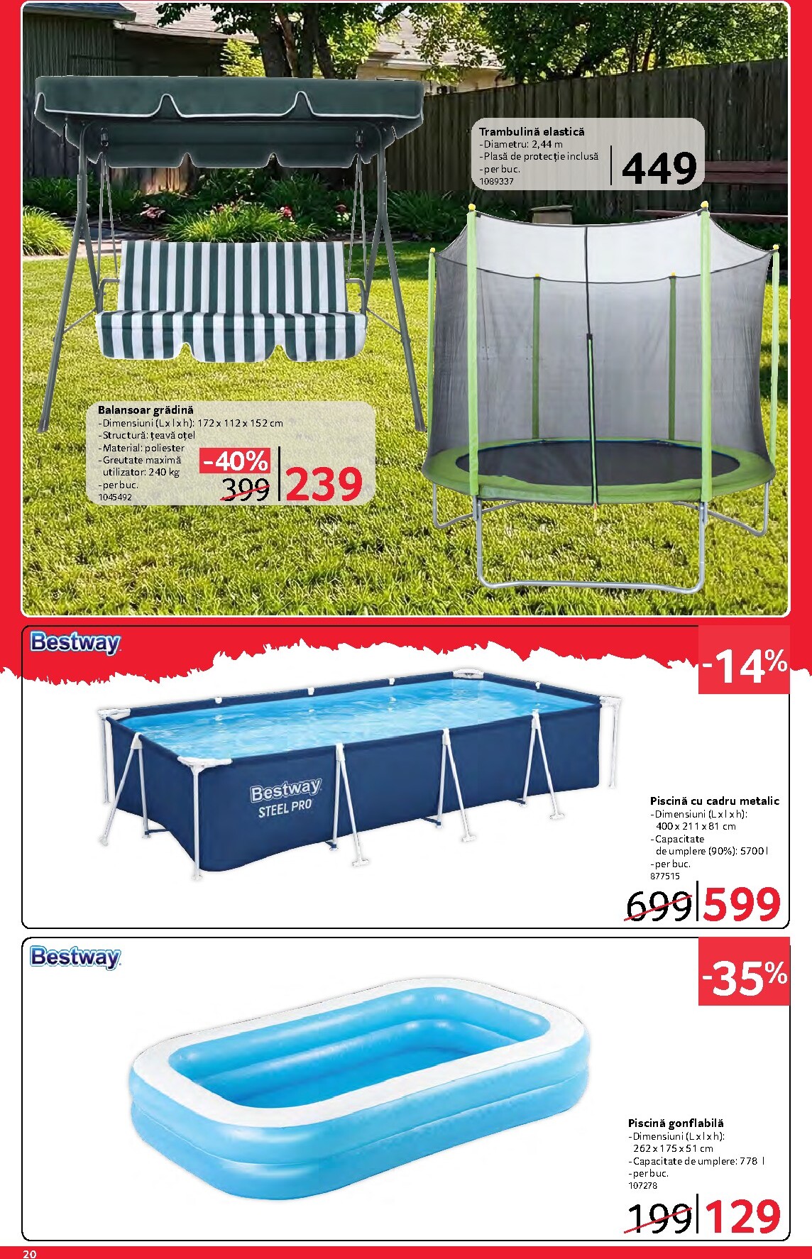 selgros - Selgros - Non Food pliante pentru săptămâna viitoare de la vineri 15.05.2026 până la joi 28.05.2026 - page: 20
