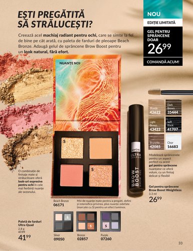 avon - Pliantele viitoare Avon valabil de la miercuri 01.07.2026 până la vineri 31.07.2026 - page: 33