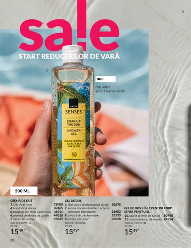 avon - Pliantele viitoare Avon valabil de la miercuri 01.07.2026 până la vineri 31.07.2026 - page: 20